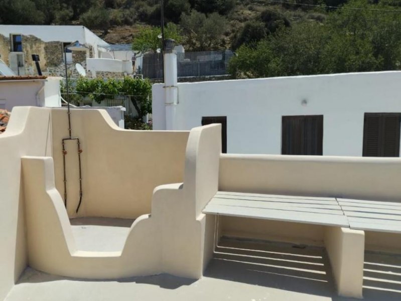 Mirsini Kreta, Mirsini: Traditionelles Haus auf zwei Etagen mit Meerblick zu verkaufen Haus kaufen